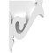 Ekena Millwork Florence Architectural Grade PVC Corbel, 1 7/8"W X 4"D X 6"H CORP01X04X06FL - alternate 4